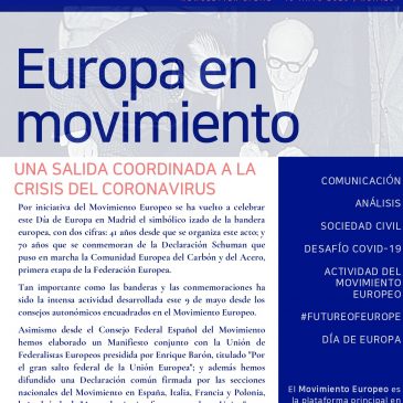 Europa en Movimiento: Una salida coordinada a la crisis del coronavirus